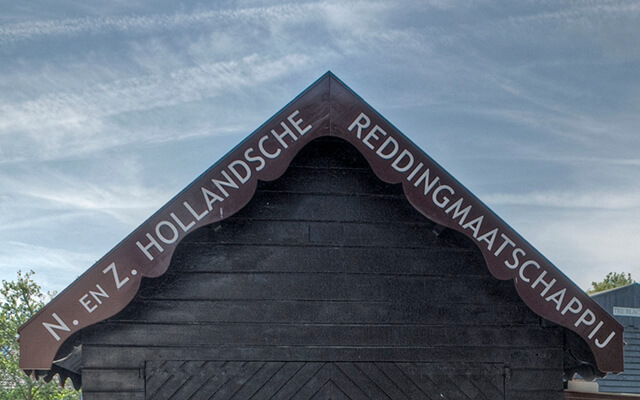 Reddingboothuisje Museum Kaap Skil op Texel